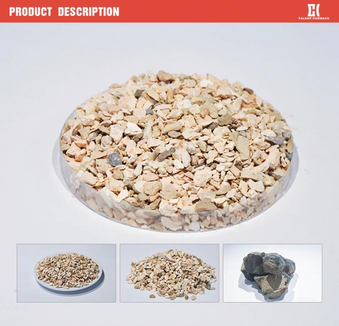 La bauxita cruda del grado metalúrgico utiliza precio calcinado de la especificación del mineral de la bauxita de la fórmula química